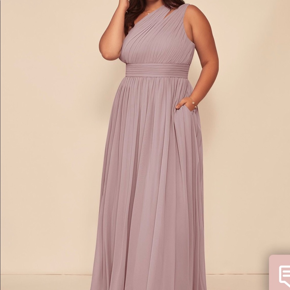 Azazie Vintage Mauve Bridesmaid dress